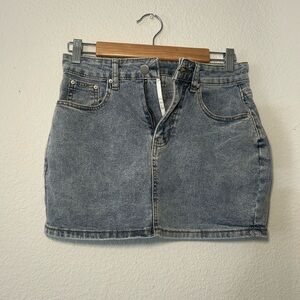 Denim Mini Skirt